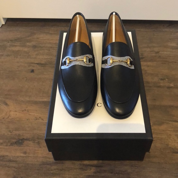 Gucci Shoes - Gucci Black Jordaan Loafers sz. 37